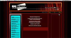 Desktop Screenshot of bigscreen.se